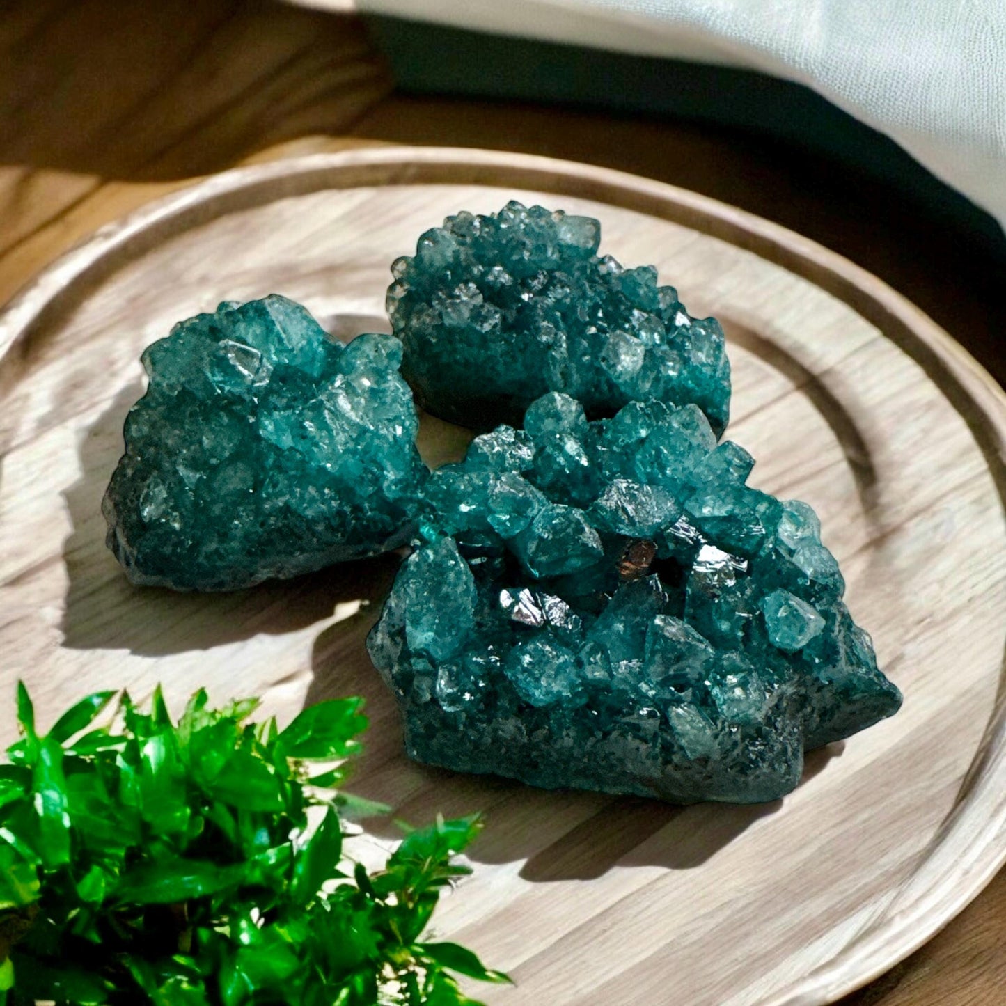 Amethyst, Green Amethyst Cluster – Vibrant Crystal Energy | Luna by Louise, Crystal Shop UK