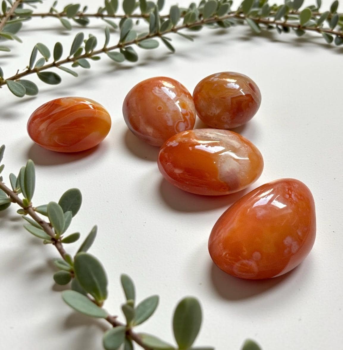 Sardonyx Tumble Stone – Strength, Protection & Stability | Luna by Louise, Crystal Shop UK