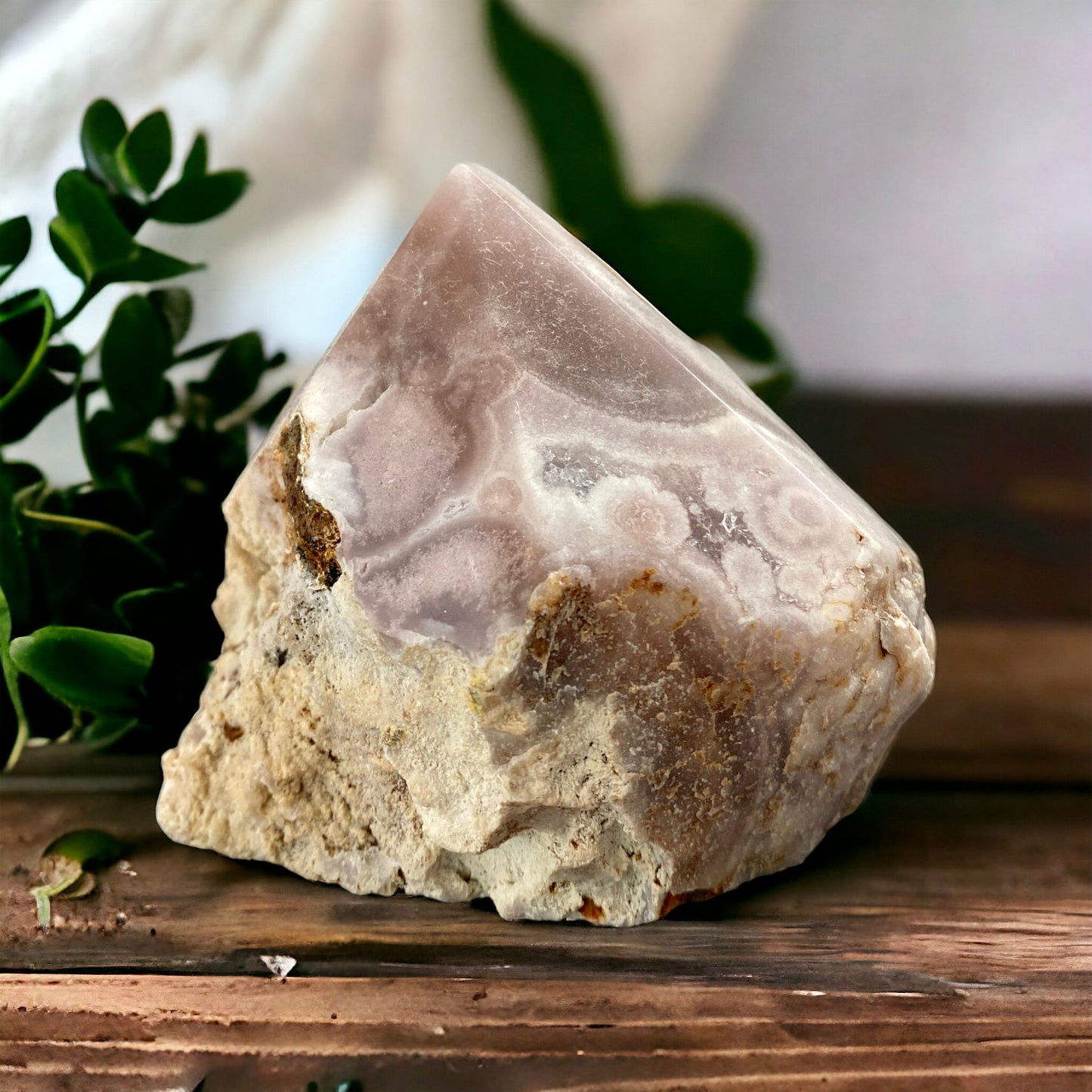 Pink Amethyst Cut Base - Enchanting Soft Pink Hues | Luna by Louise, Crystal Shop UK