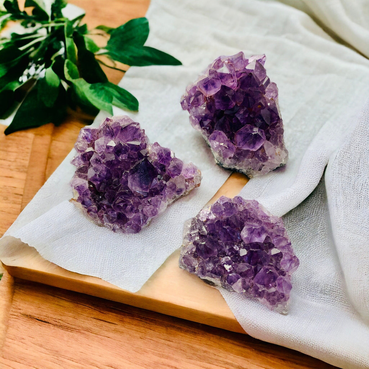 Amethyst Crystal Cluster, Amethyst Cluster, Natural Beauty | Luna by Louise, Crystals UK