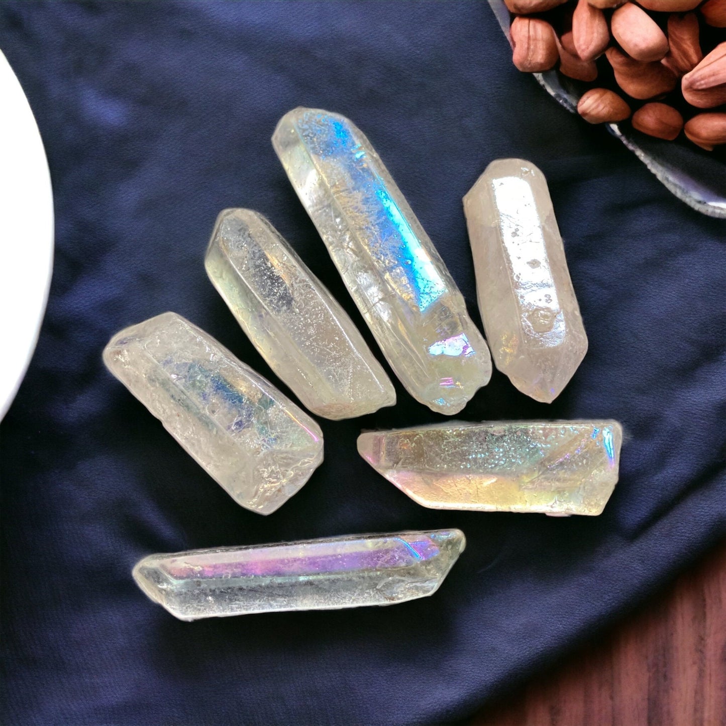Angel Aura Quartz Point – 2–3” | Uplifting & Dreamy Energy | Luna by Louise, Crystal Shop UK