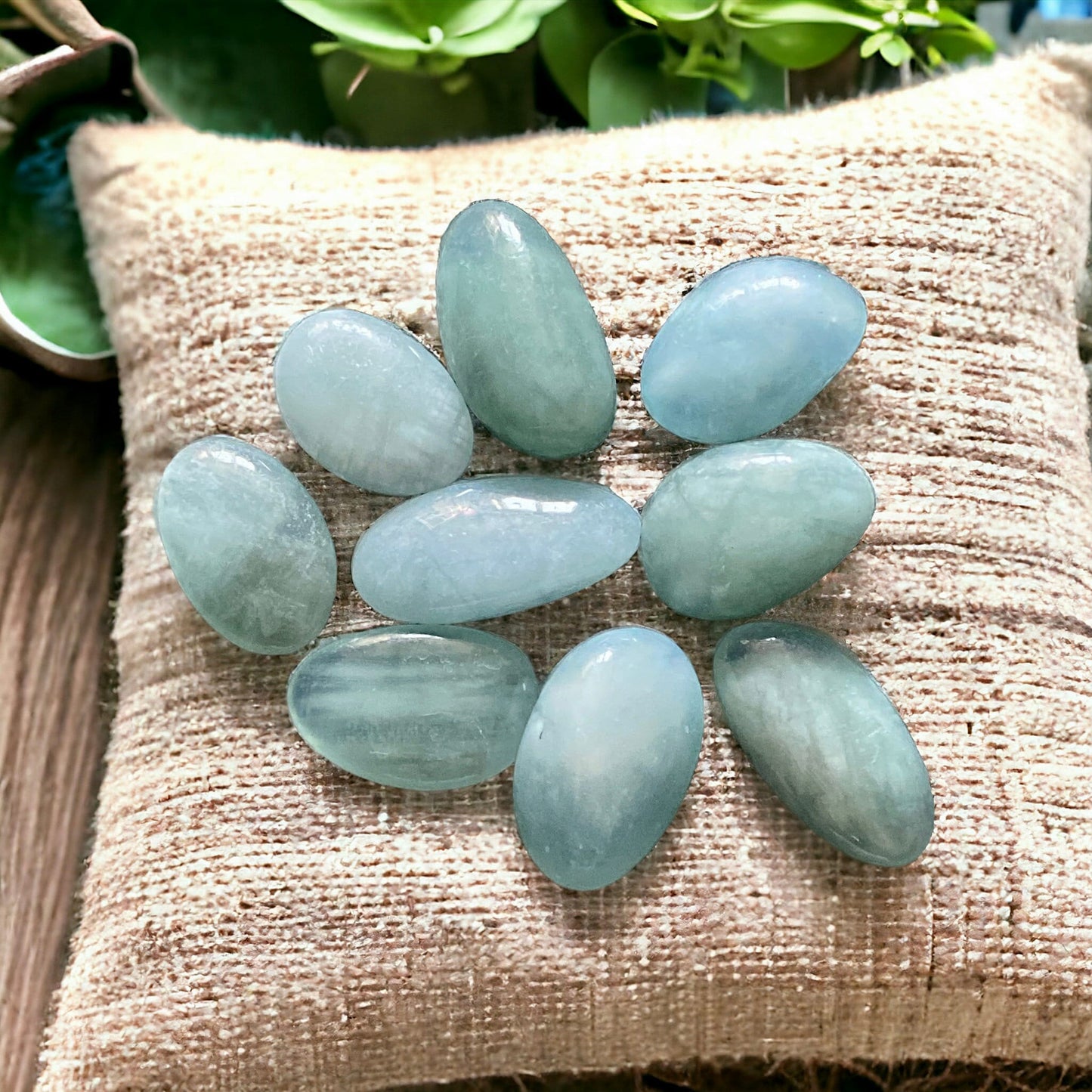 Aquamarine Tumble Stone - Serenity & Clarity | Luna by Louise Crystal Shop UK