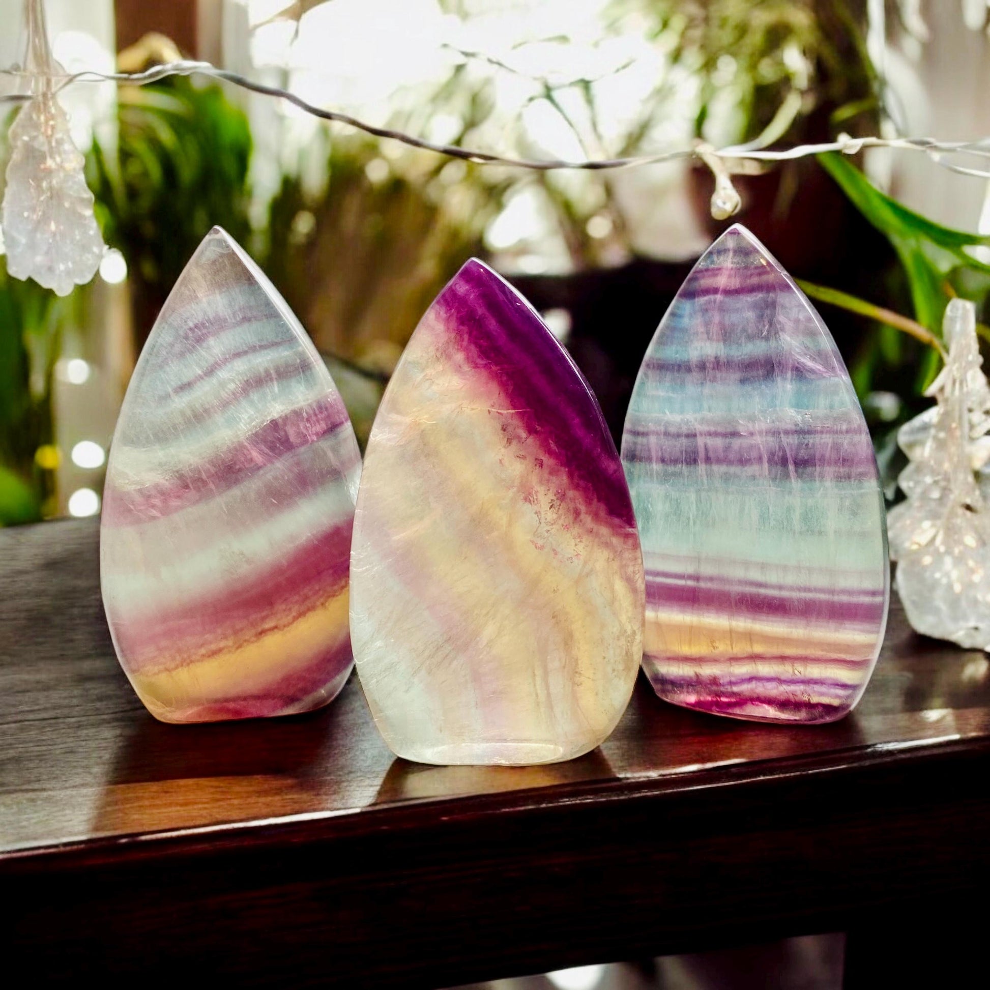 Candy Fluorite Flame: Colorful Crystal for Balance & Positivity