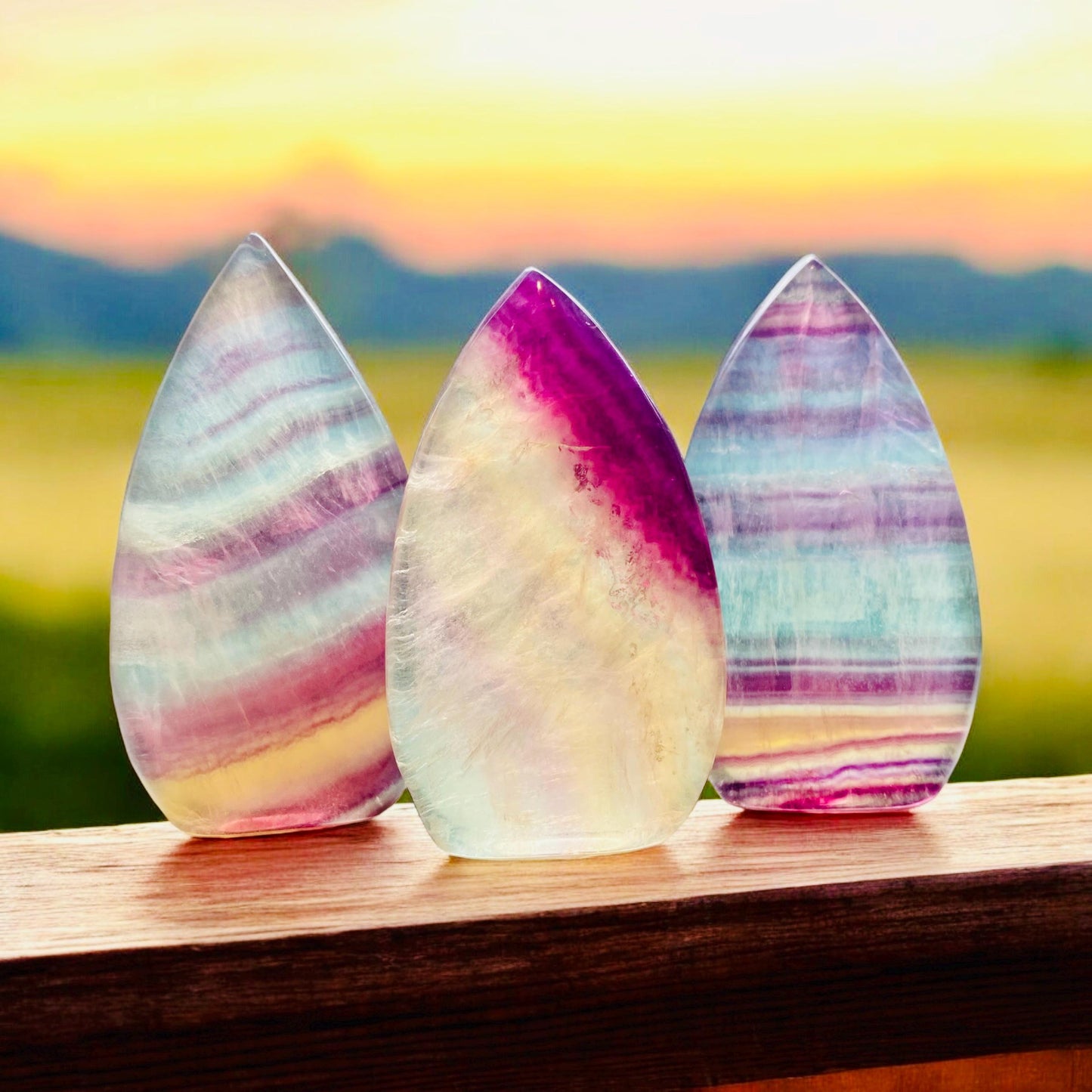 Candy Fluorite Flame: Colorful Crystal for Balance & Positivity
