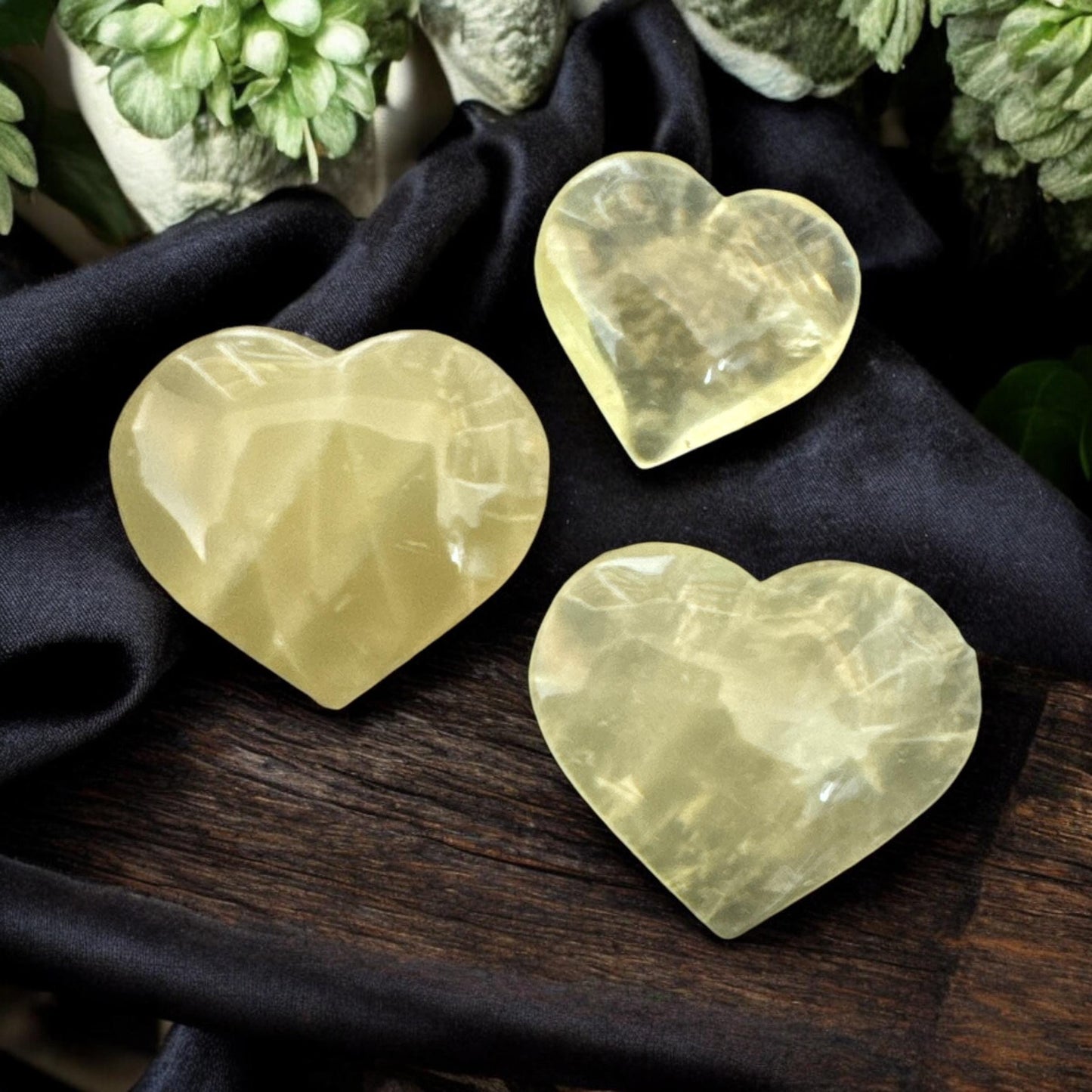 Lemon Quartz Crystal Heart: Uplifting Energy Stone