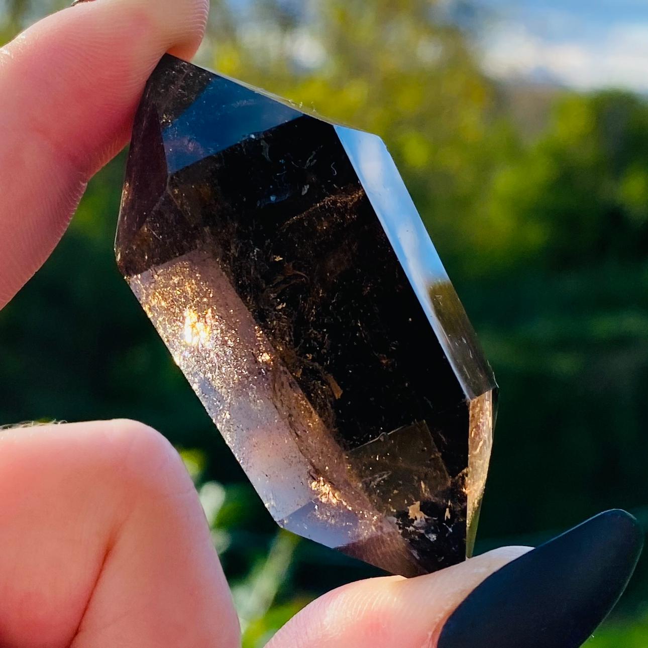 Smokey Quartz Double Terminated Small Point | Luna by Louise, Crystal Shop UK