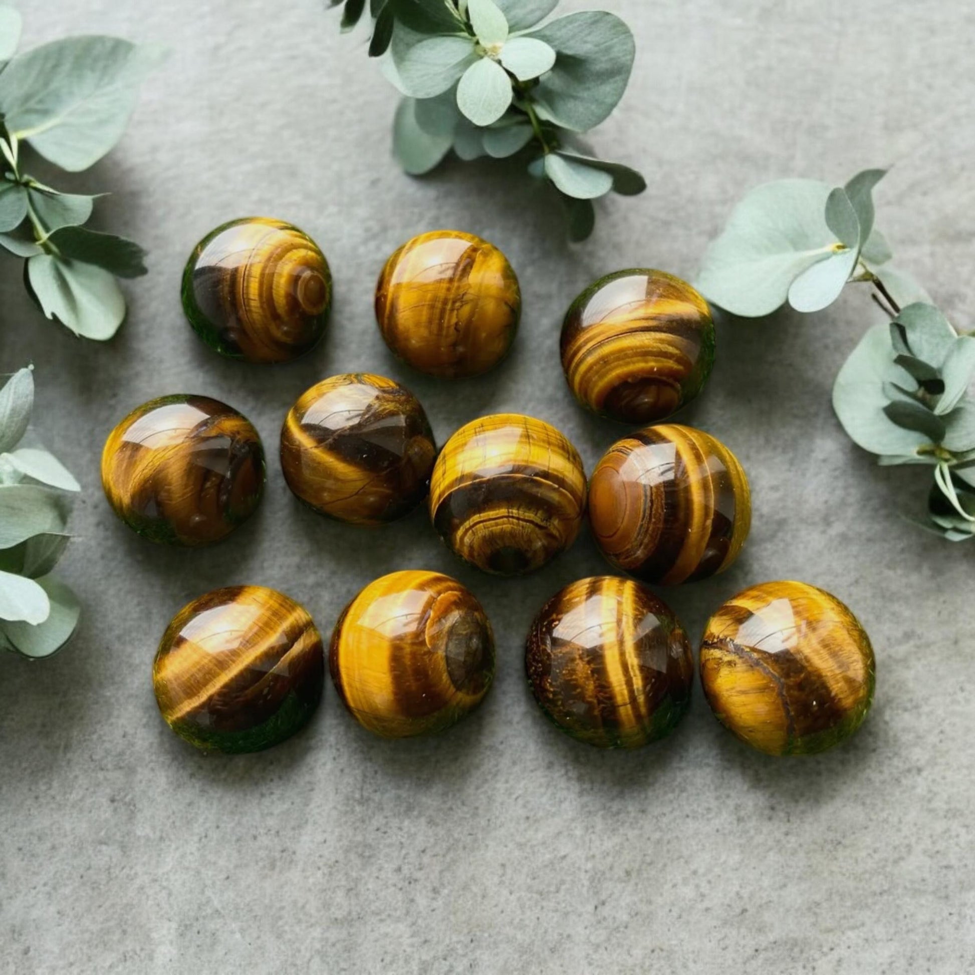 Tiger's Eye ( Mini ) Sphere - Strength & Protection | Luna by Louise Crystal Shop UK