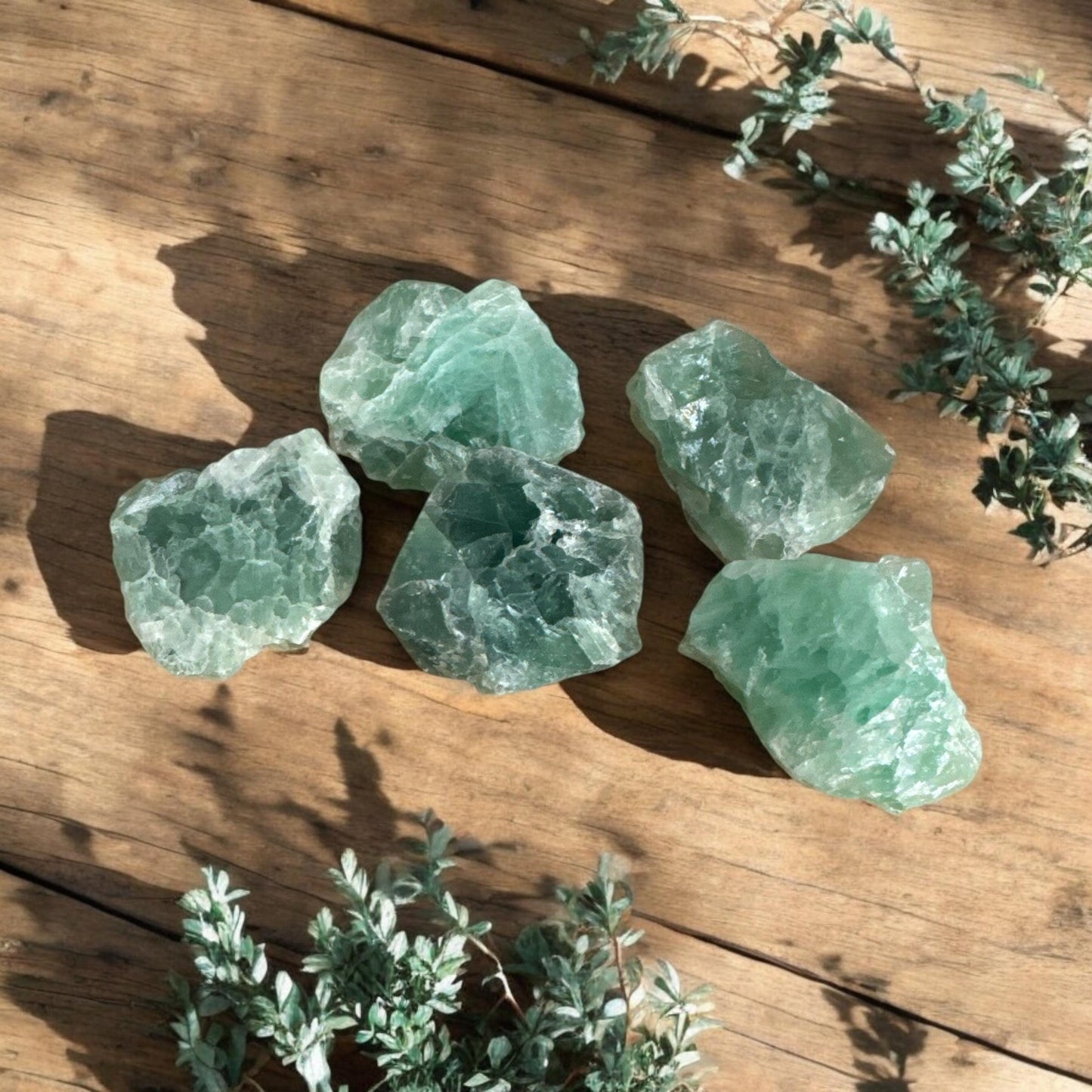 Green Top Polished Fluorite Crystal – Clarity & Balance. Luna by Louise, Crystal Shop UK