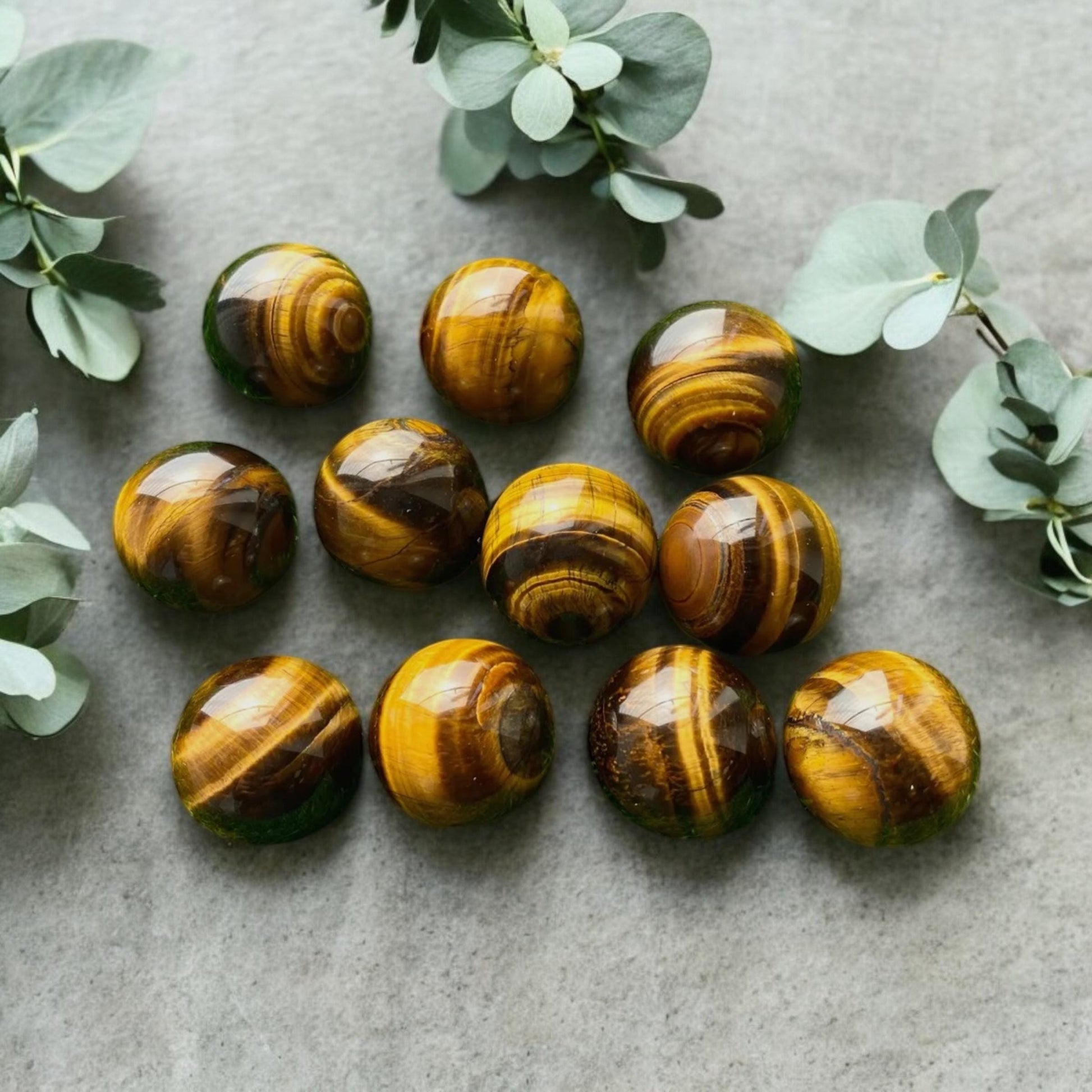 Tiger's Eye ( Mini ) Sphere - Strength & Protection | Luna by Louise Crystal Shop UK