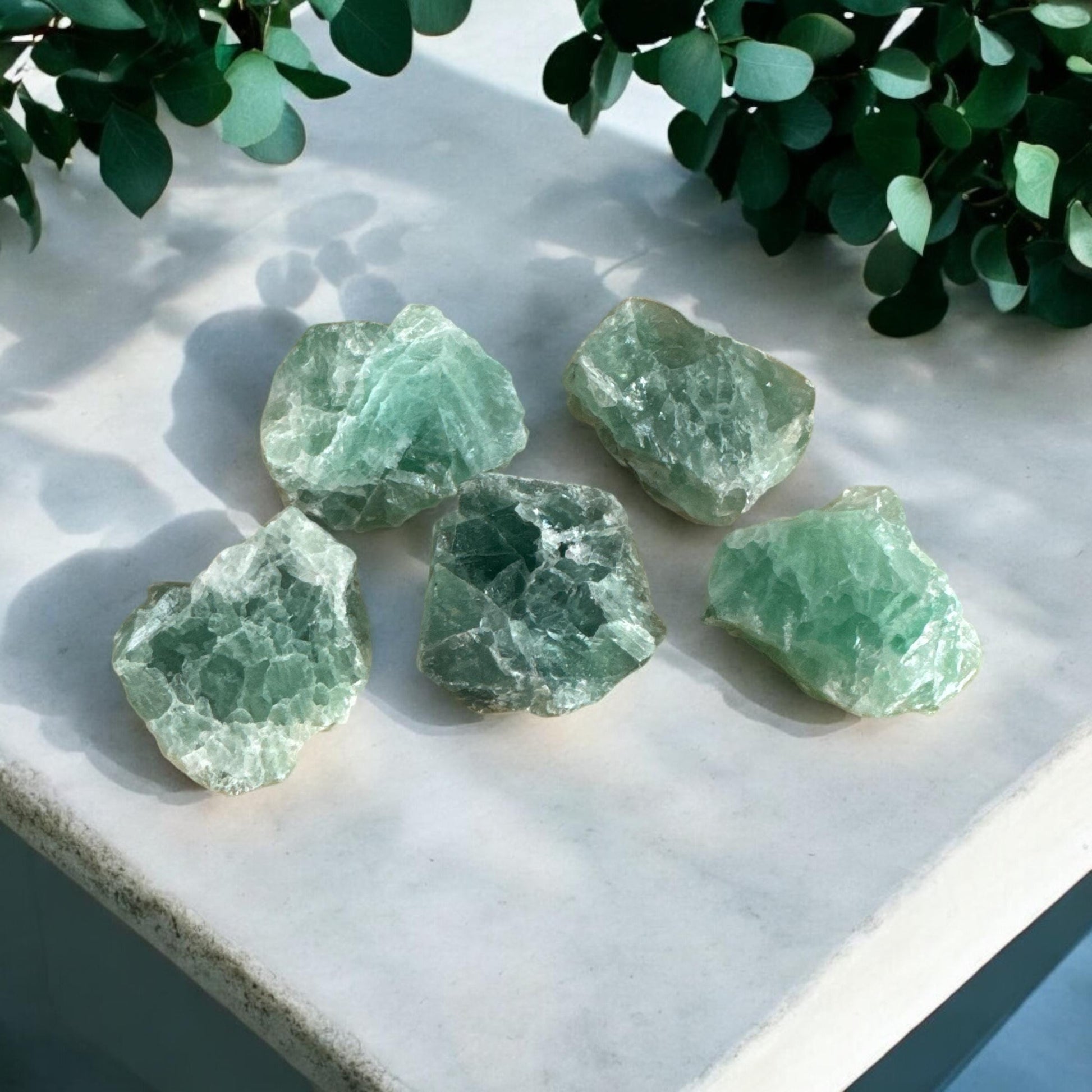 Green Top Polished Fluorite Crystal – Clarity & Balance. Luna by Louise, Crystal Shop UK