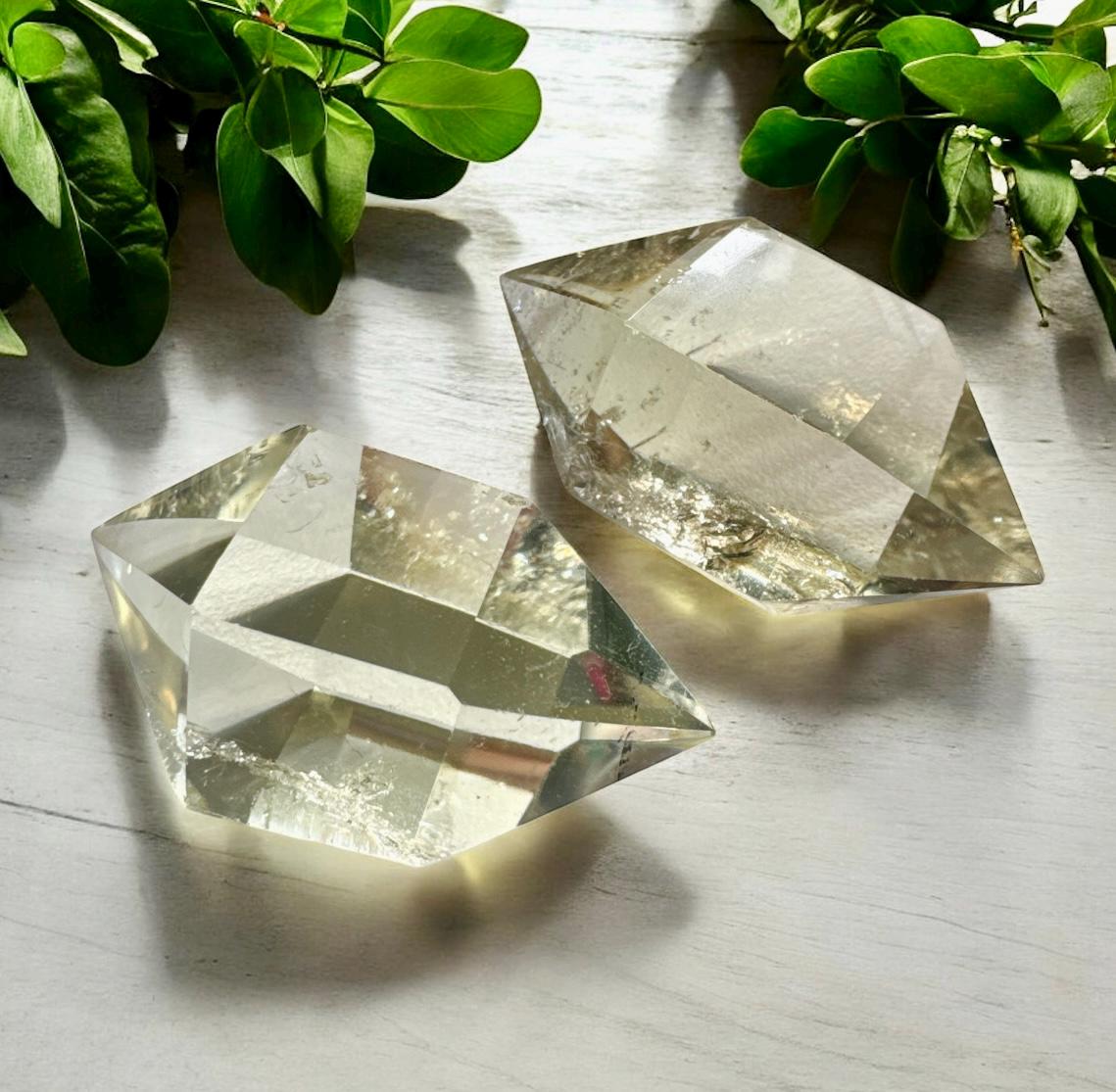 Citrine Crystal Double Terminated Point: Abundance & Manifestation Stone