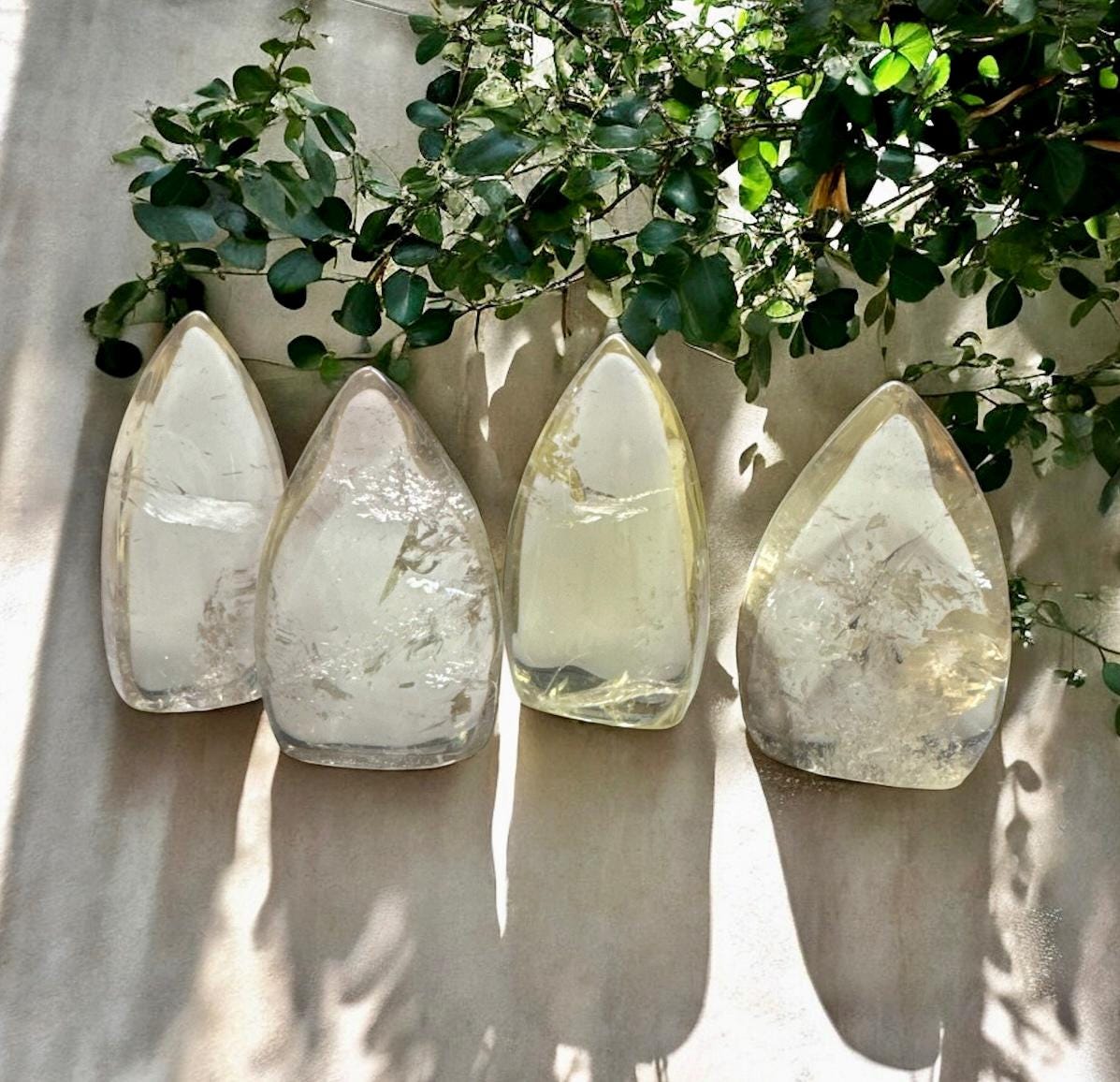 Citrine Tear Drop Crystal: Polished Stone of Abundance & Joy