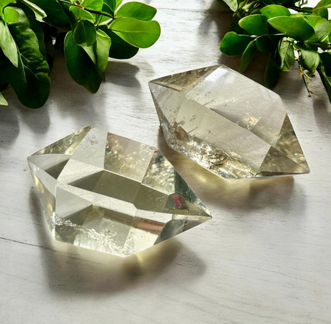 Citrine Crystal Double Terminated Point: Abundance & Manifestation Stone