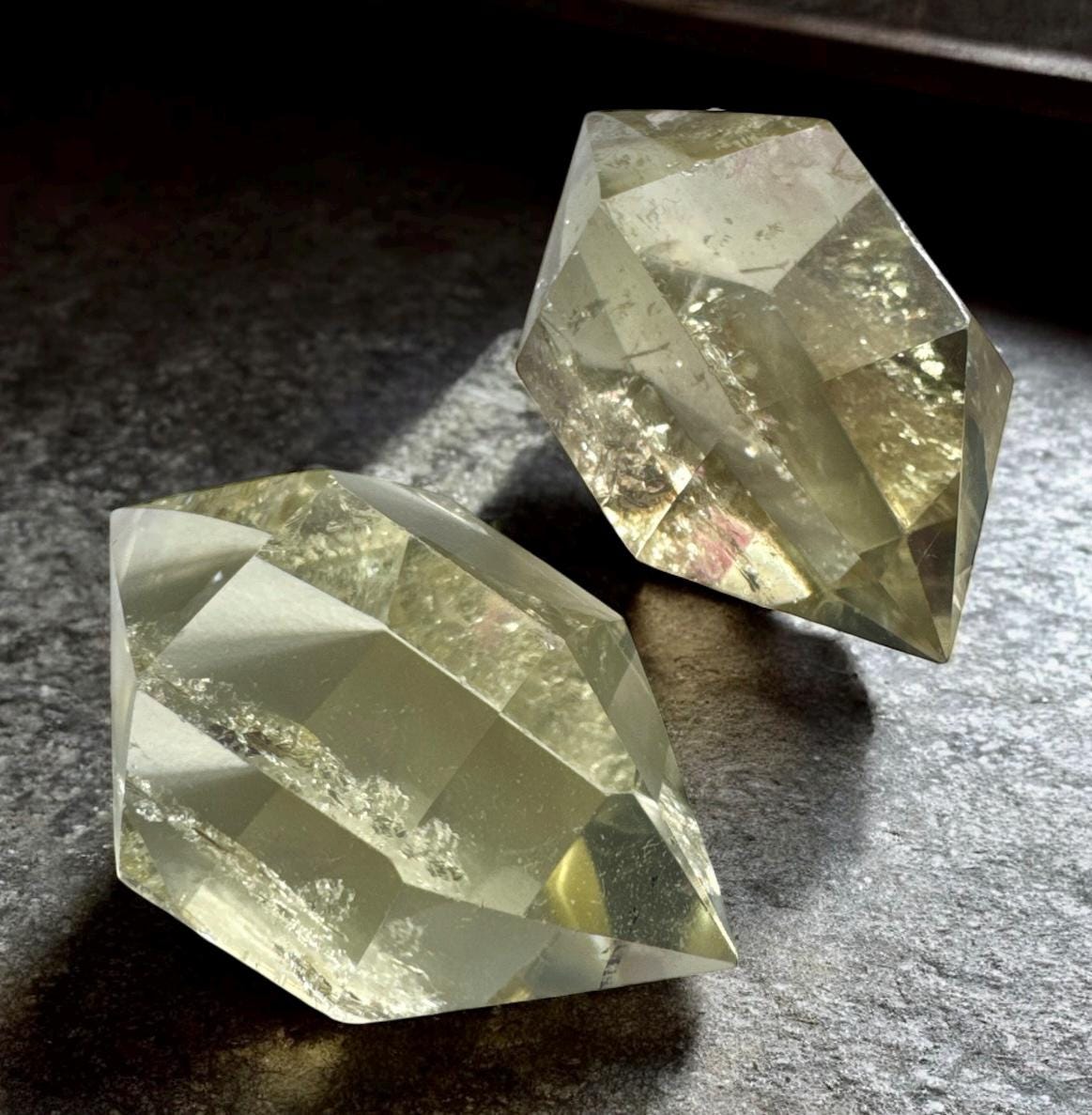 Citrine Crystal Double Terminated Point: Abundance & Manifestation Stone