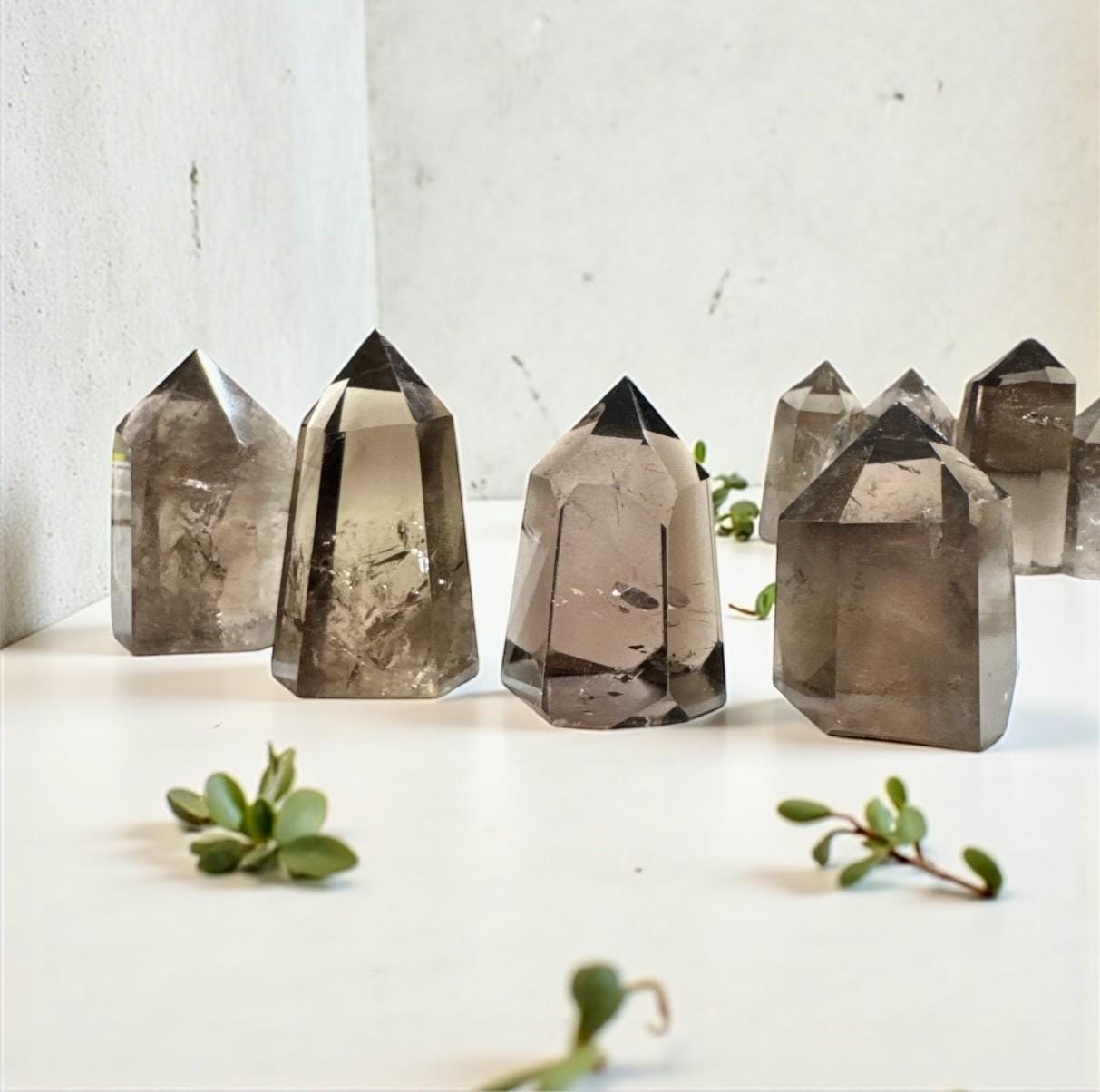 Smokey Quartz Small Chunky Tower - Protection • Grounding • Clarity • Calm