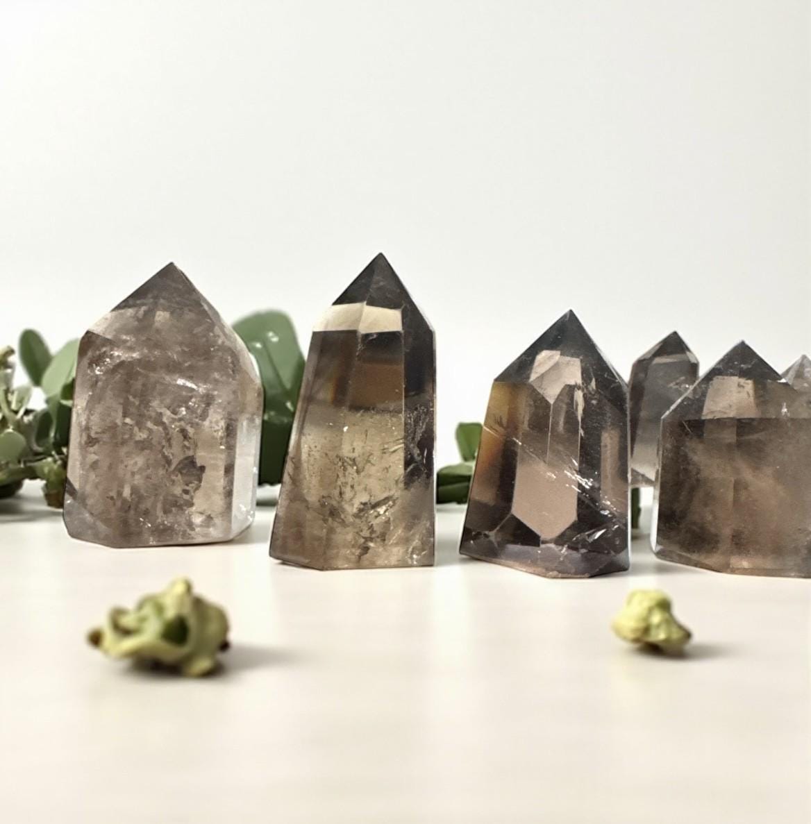 Smokey Quartz Small Chunky Tower - Protection • Grounding • Clarity • Calm