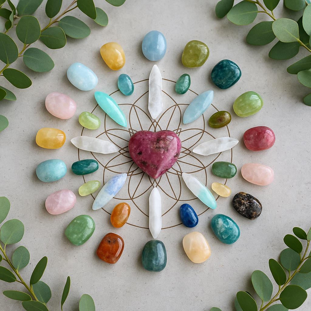 Luxury 300g Crystal Tumble Stone Collector’s Gift Set – High Quality Healing Crystals from Around the World