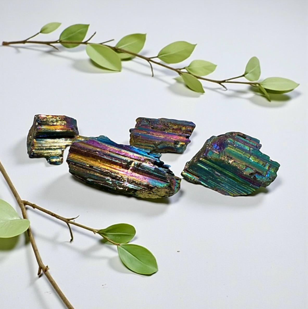 Aura Black Tourmaline Piece: Protective Energy Crystal