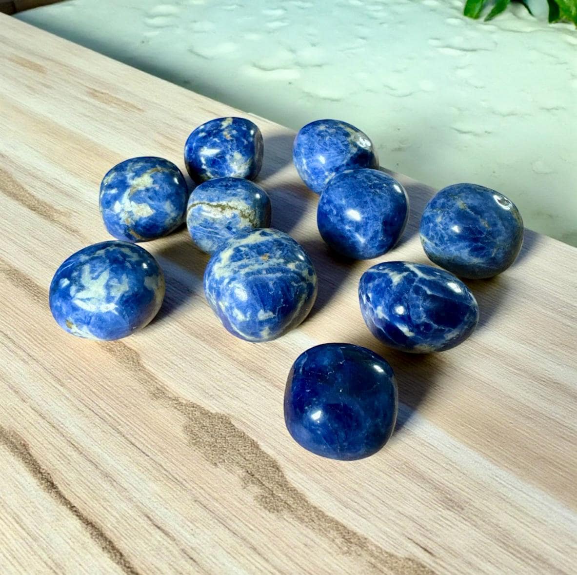 Sodalite Tumble Stone – Clarity, Communication & Calm | Luna by Louise, Crystal Shop UK