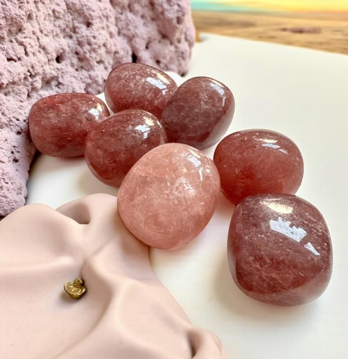 Luxury Crystal Tumble Stone Set – Pick Your Own, Set of 10