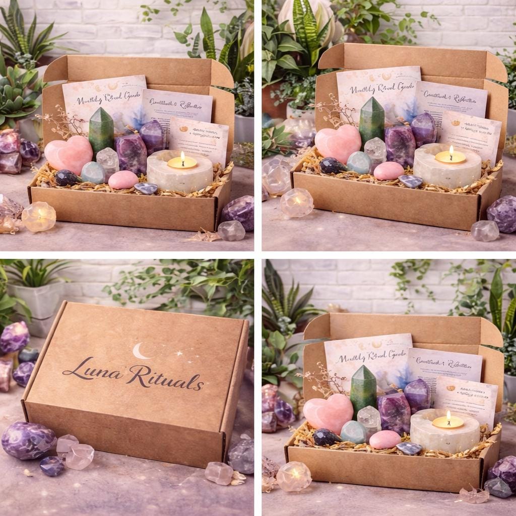Full Moon Crystal Subscription Box | Luna Rituals, Scotland