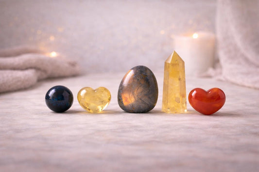 When the Fire Returns Crystal Set. Confidence • Motivation • Inner Strength - Crystal Story Bundle 6