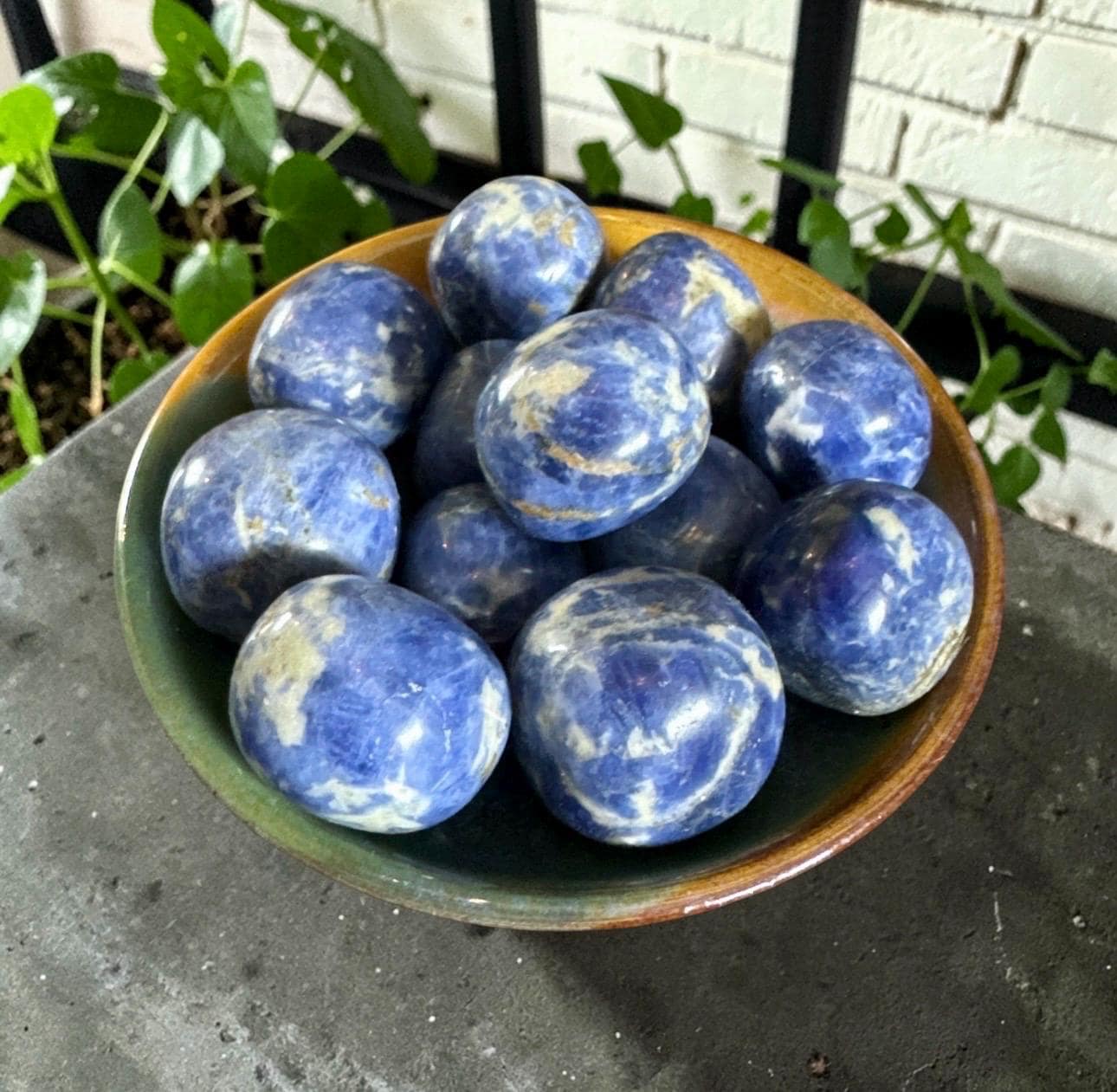 Sodalite Tumble Stone – Clarity, Communication & Calm | Luna by Louise, Crystal Shop UK