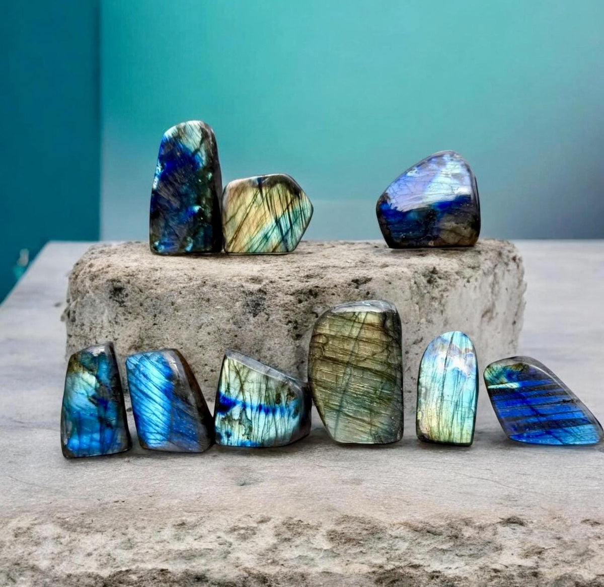Labradorite Super Flashy Crystal Free Form: Intuition Crystal - Luna by Louise