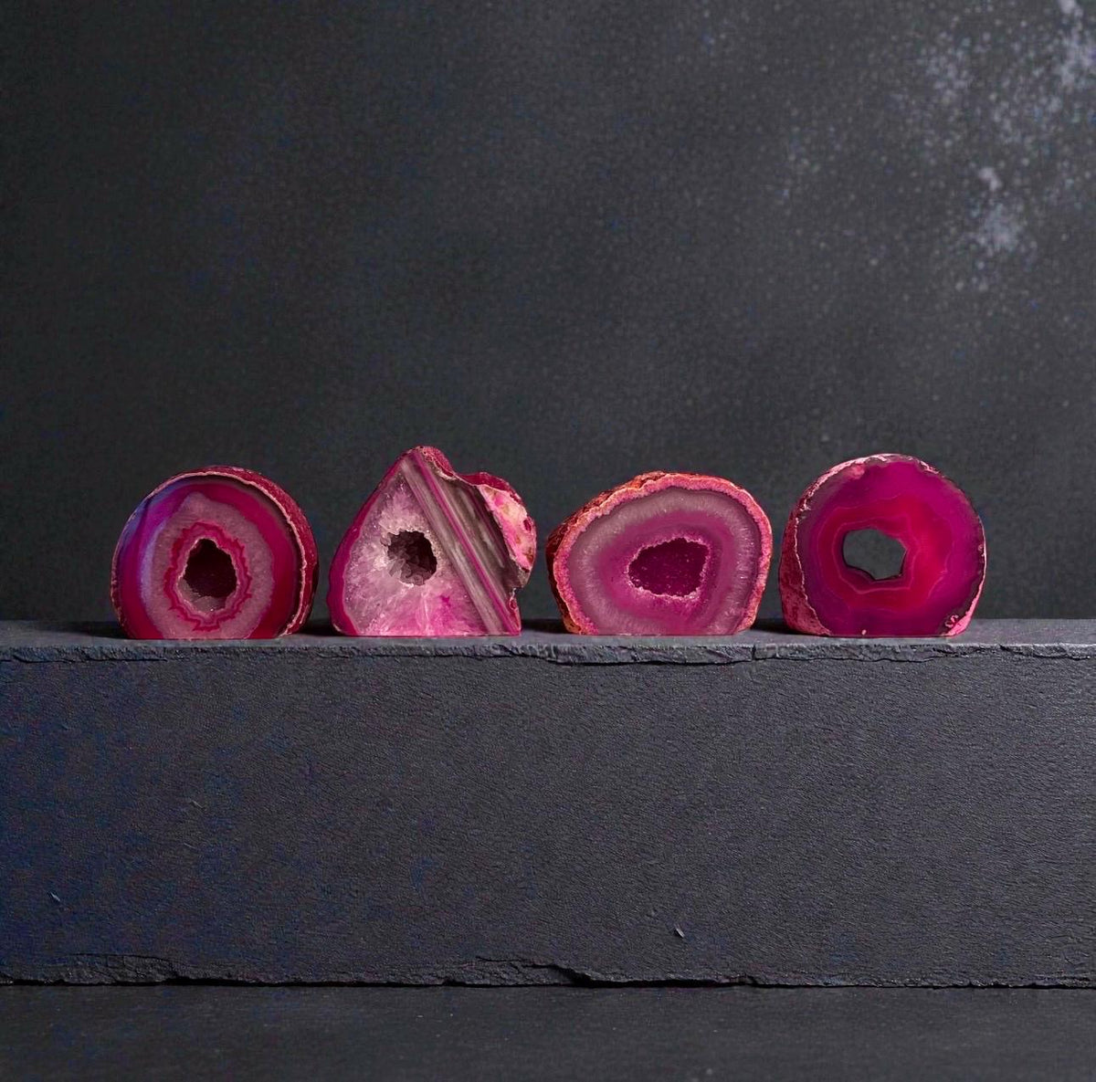 Pink Agate Standing Crystal: Love & Harmony Stone