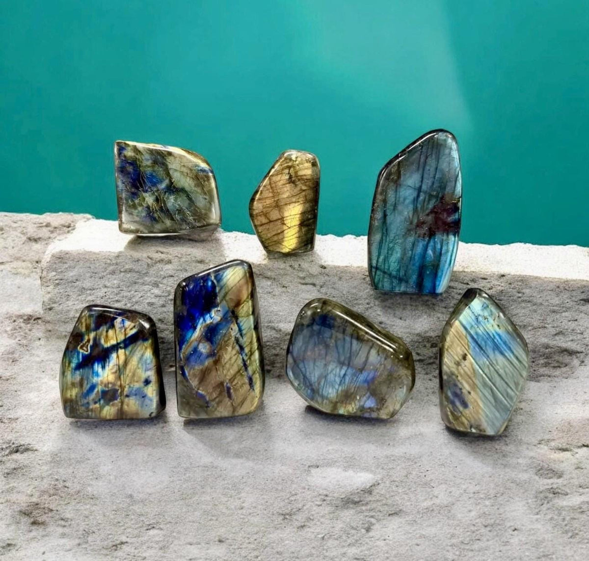 Labradorite Super Flashy Crystal Free Form: Intuition Crystal - Luna by Louise