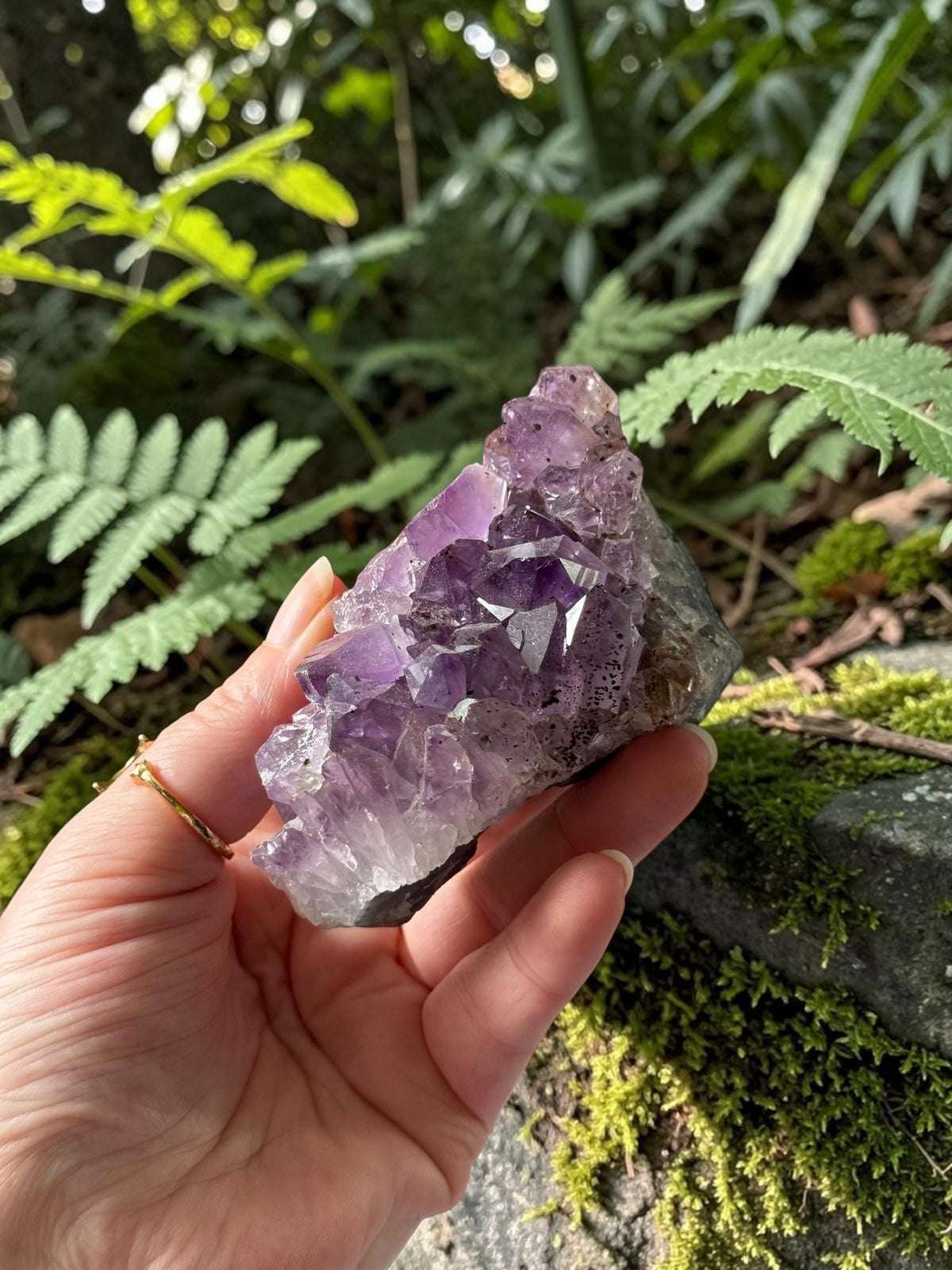 Amethyst Crystal Cluster, Amethyst Cluster, Natural Beauty | Luna by Louise, Crystals UK