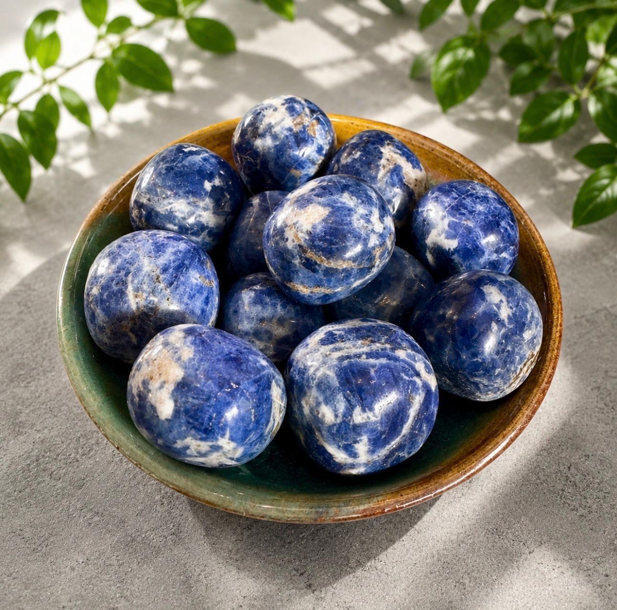 Sodalite Tumble Stone – Clarity, Communication & Calm | Luna by Louise, Crystal Shop UK