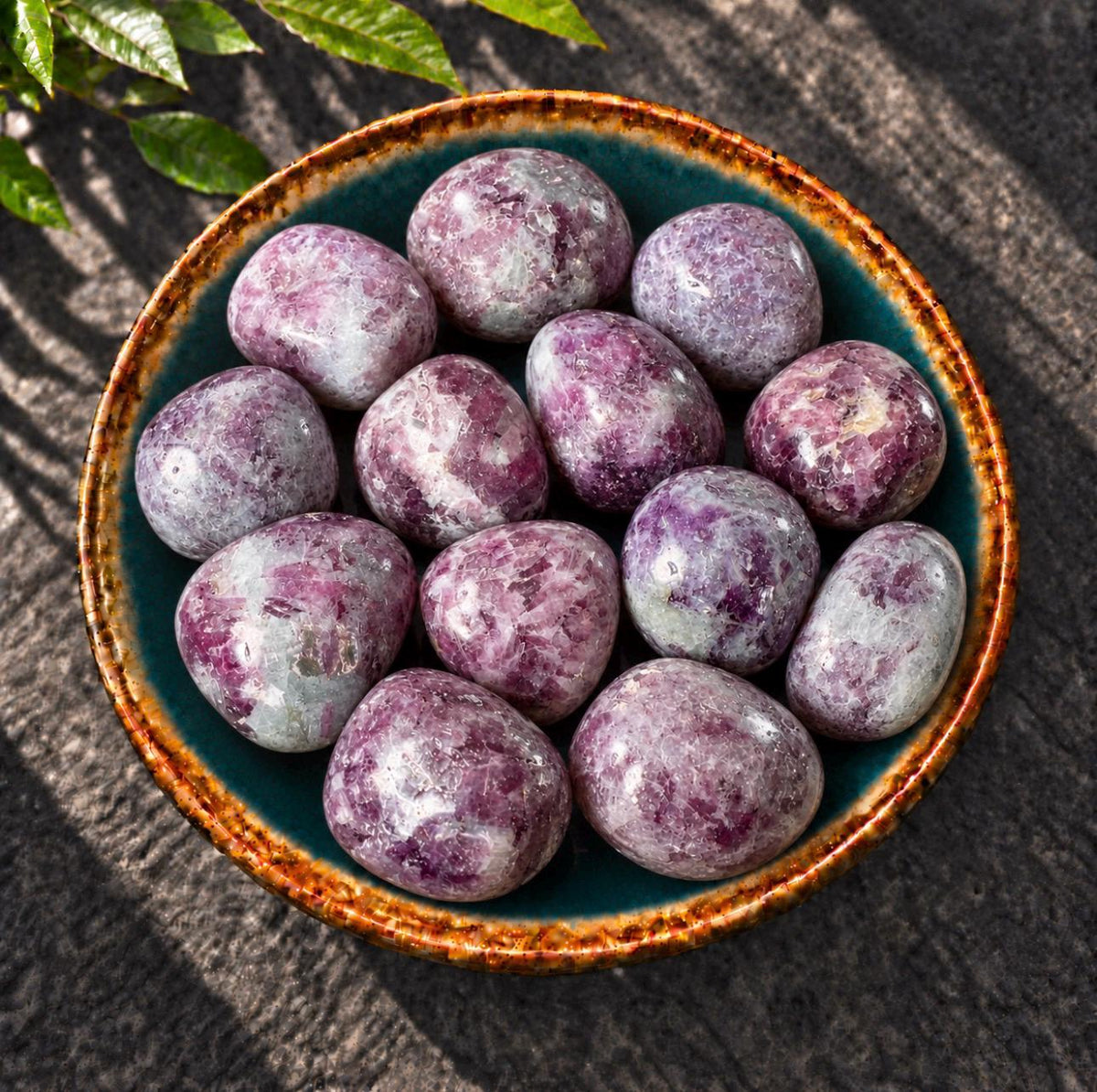Lepidolite Mica Tumble Stone – Calming, Balancing & Emotional Healing | Luna by Louise, Crystal Shop UK